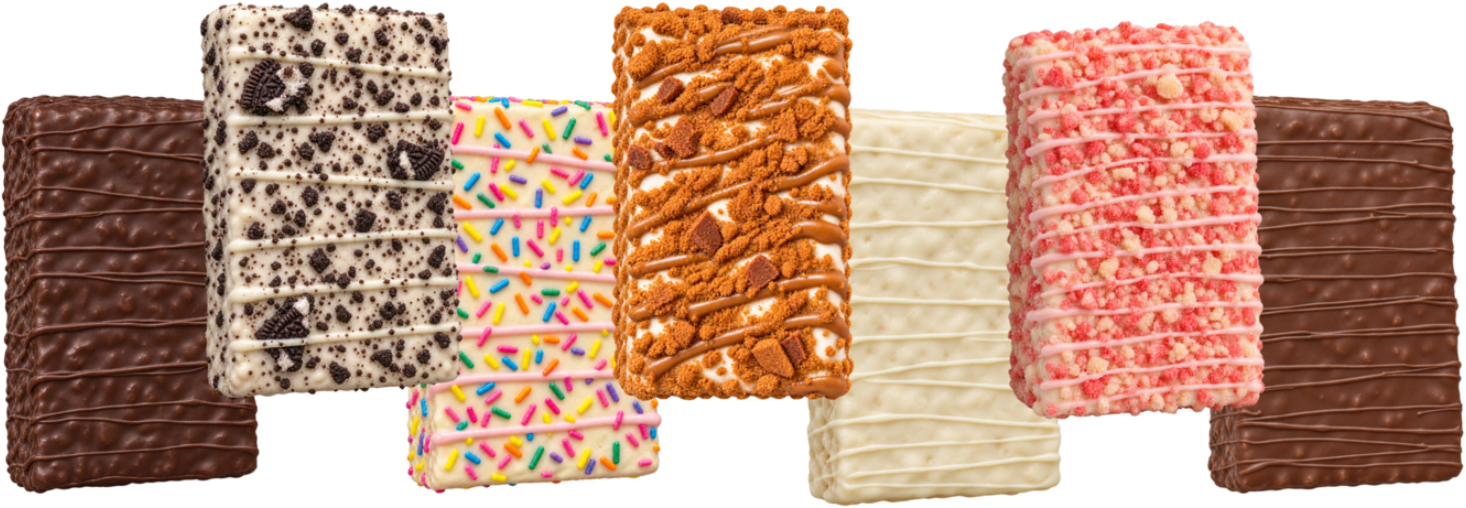 Loaded Chocolate-Covered Rice Krispy Treats